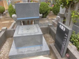 石塔解体据付補修工事例-6